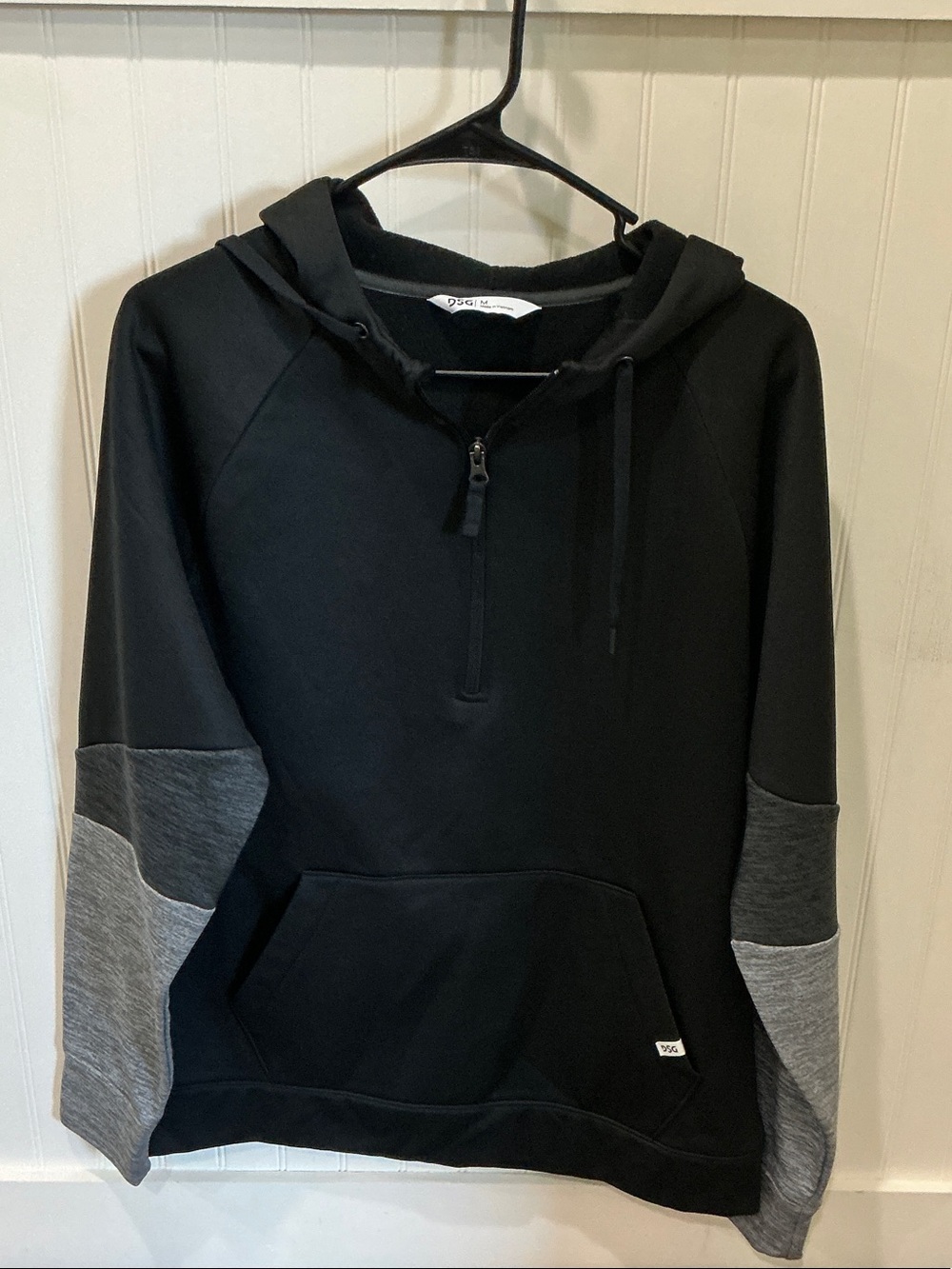 DSG Black Jacket with Gray Trim